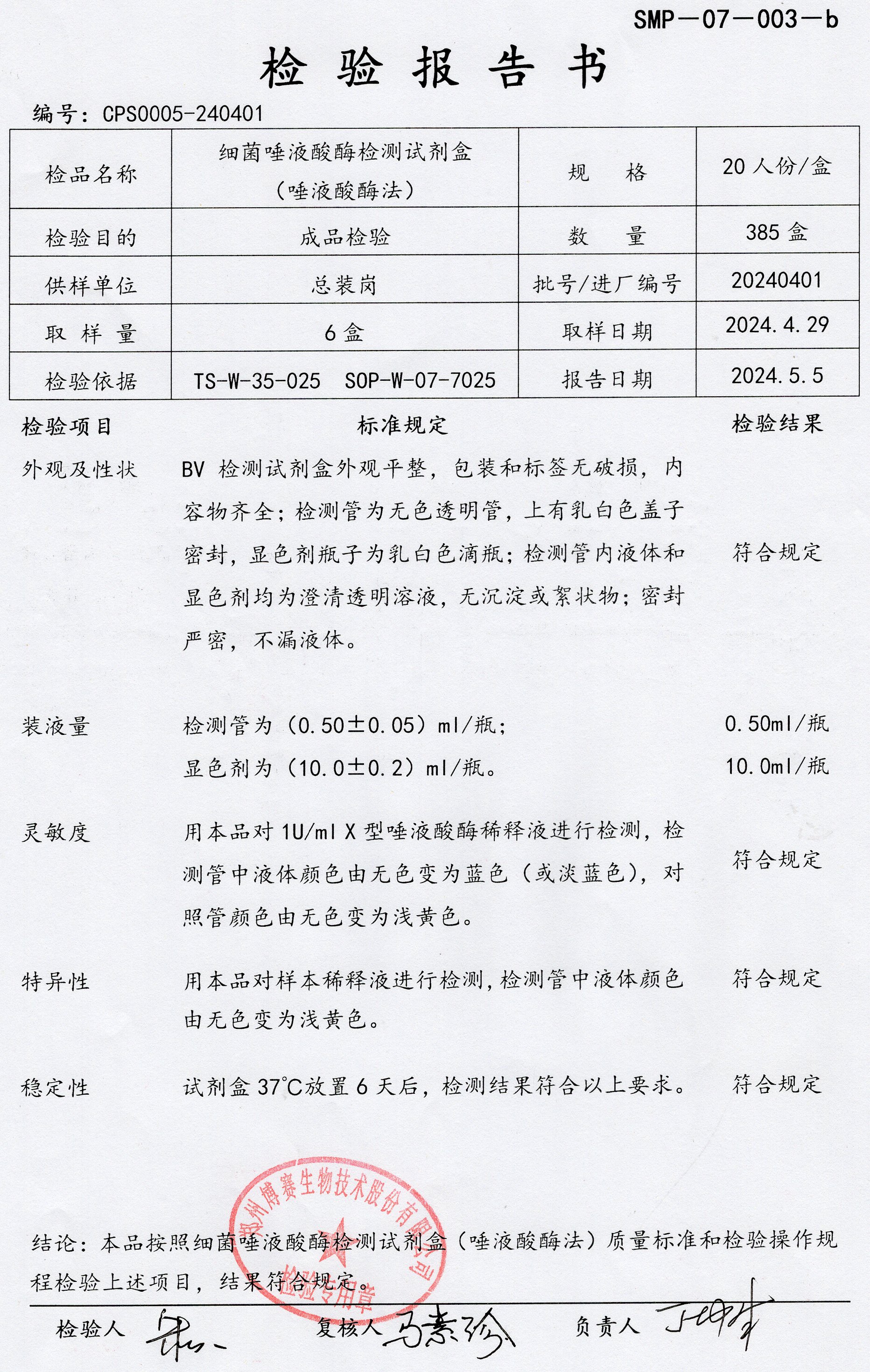 細(xì)菌唾液酸酶檢測試劑盒（唾液酸酶法） 20人份 20240401.jpg