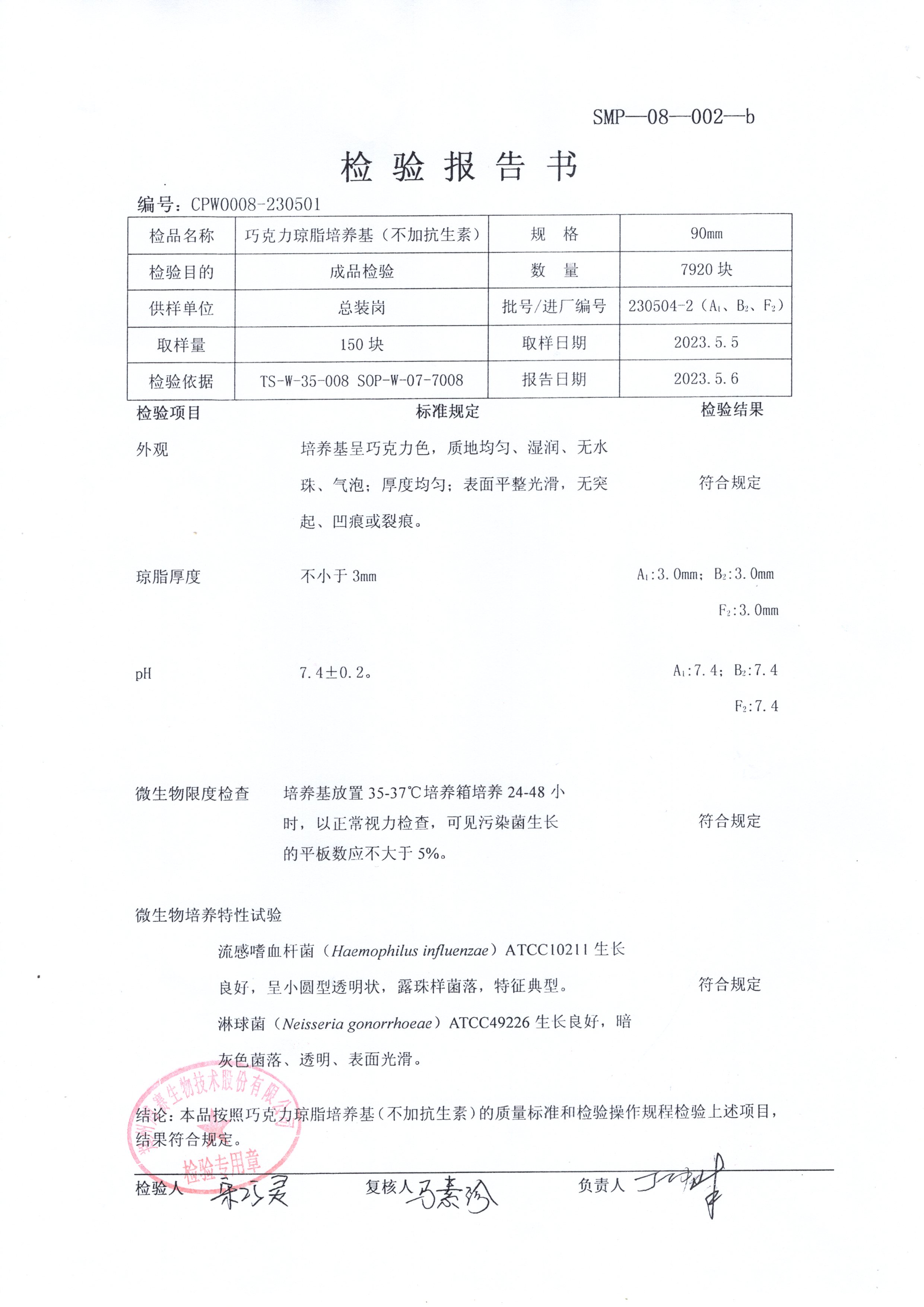 巧克力瓊脂培養(yǎng)基（不加抗生素） 90mm  230504-2.jpg