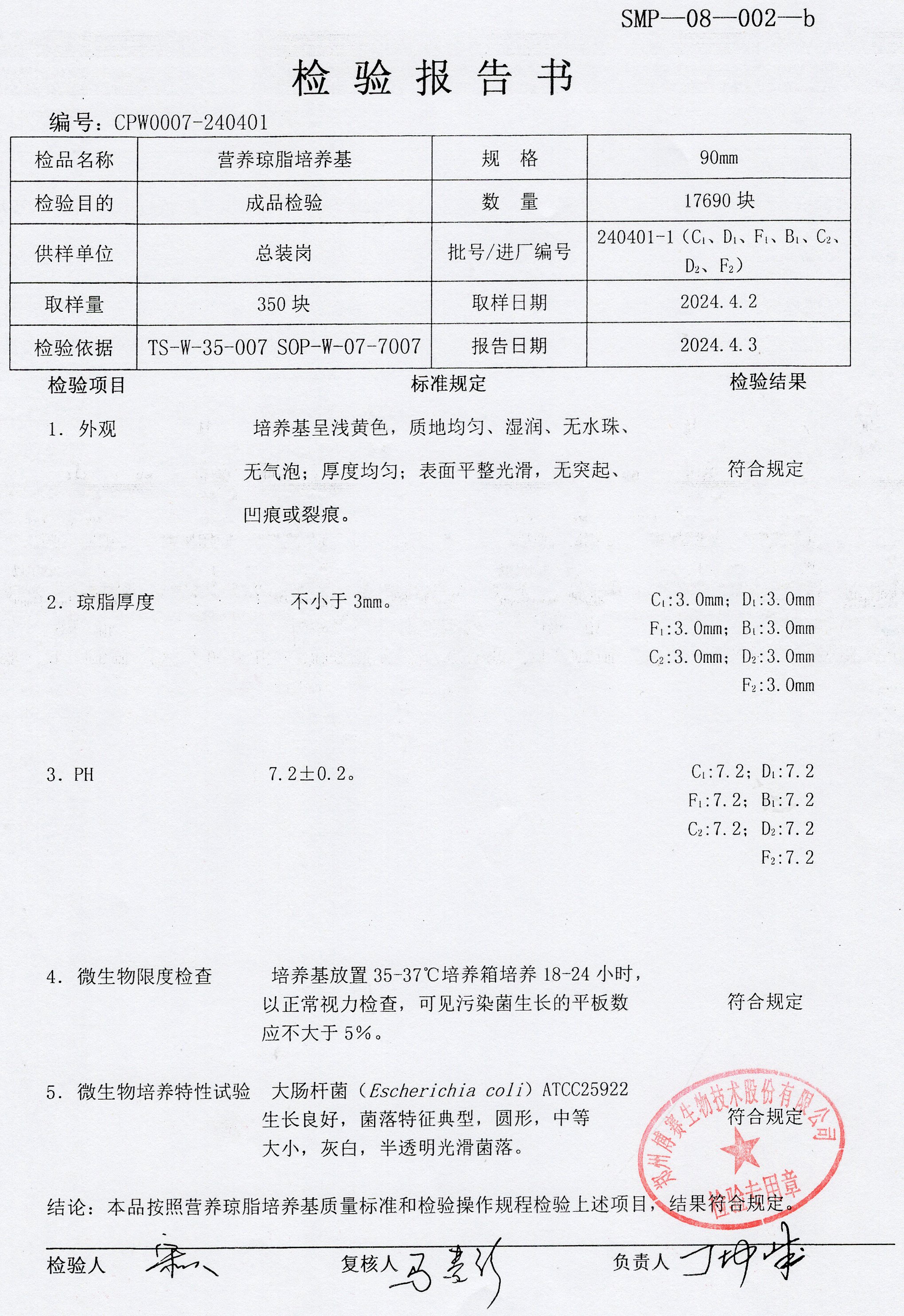 營(yíng)養(yǎng)瓊脂培養(yǎng)基  90mm  240401-1.jpg