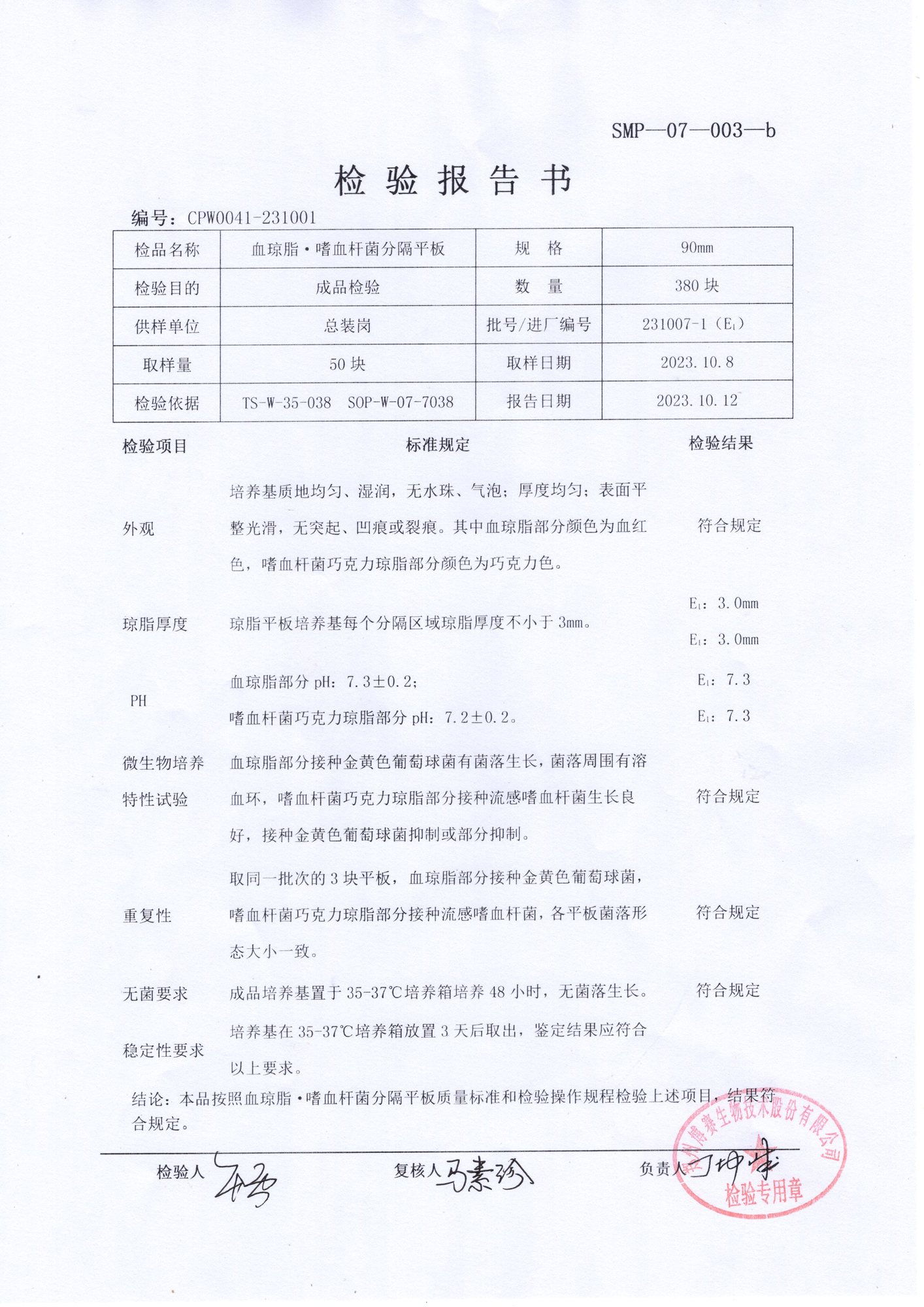 血瓊脂  嗜血桿菌分隔平板  231007-1.jpg
