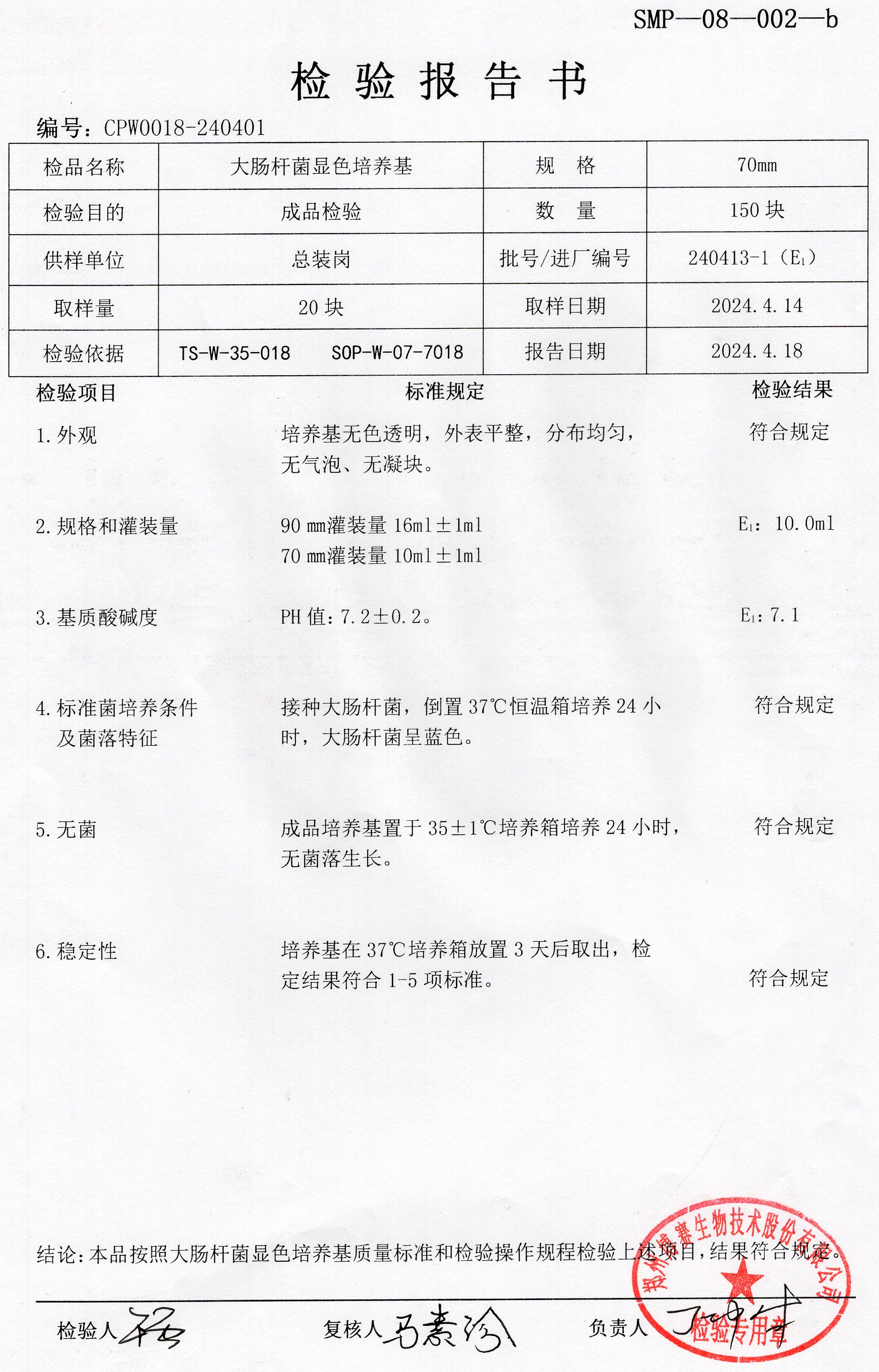 大肠杆菌鉴别培养基图片