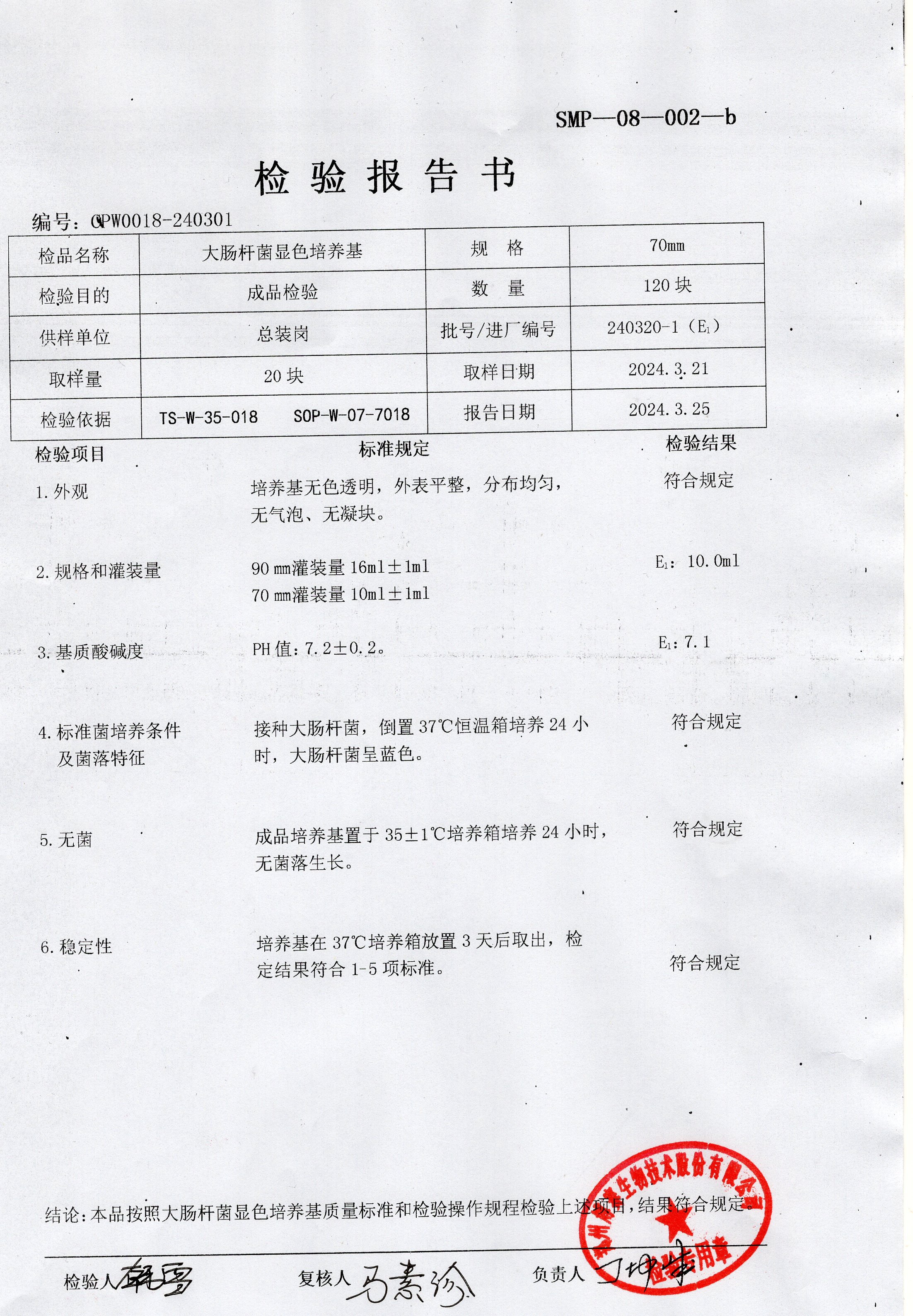 大肠杆菌鉴别培养基图片